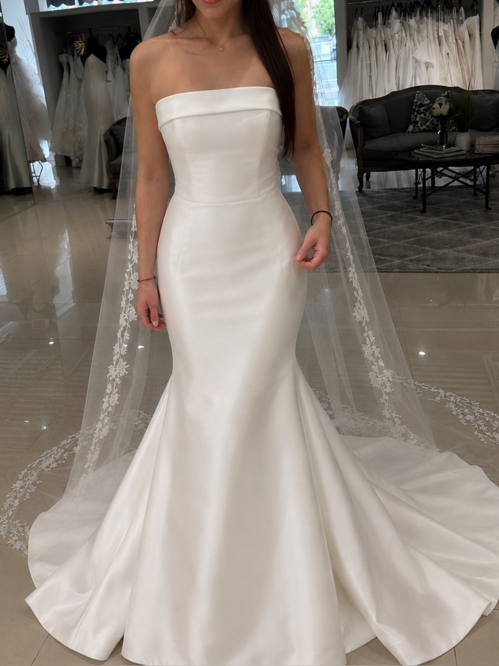 New, Never Worn - Justin Alexander Sincerity 44456 Wedding Gown - Picture 6 of 6